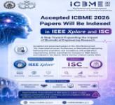 ICBME 2026 Papers to Be Indexed in IEEE Xplore and ISC